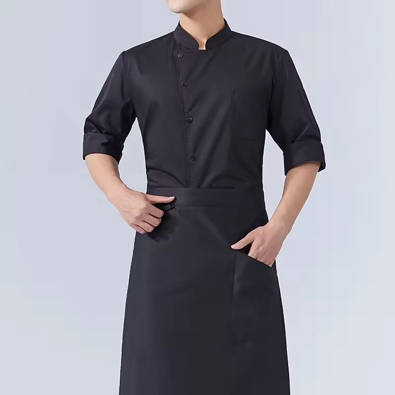 批量定制酒店廚師制服