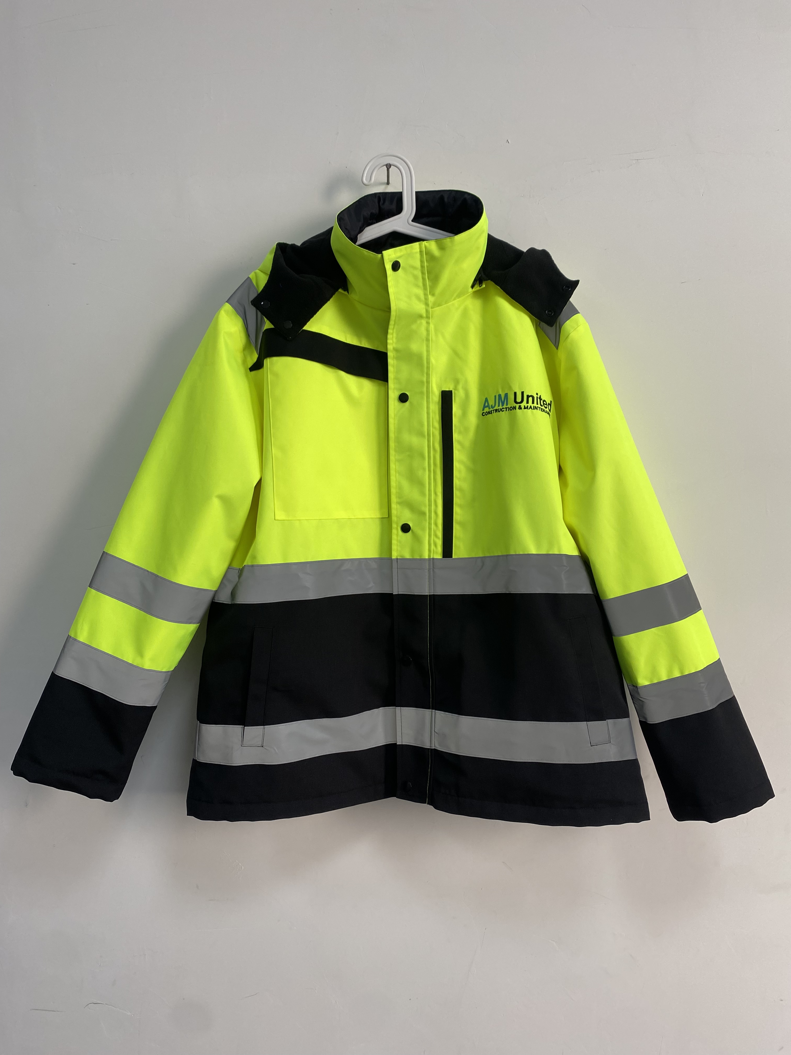 高反光安全服加反光條生產(chǎn)工作服定制冬季沖鋒衣定制 派登服飾