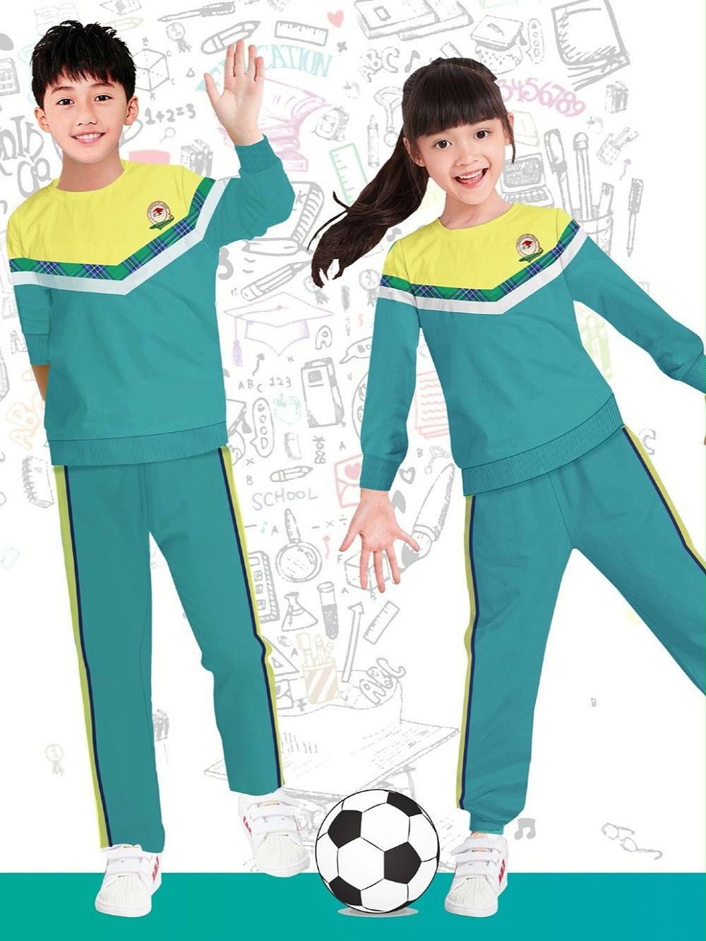 4款春秋季中小學(xué)生校服 外國(guó)語學(xué)校校服 公立私立學(xué)校校服