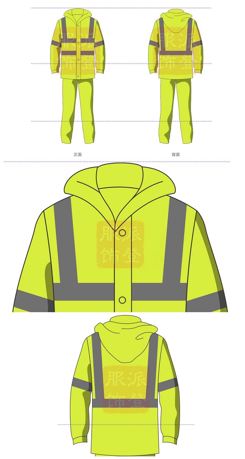 防靜電連體工作服定做（防靜電連體工作衣款式圖片）